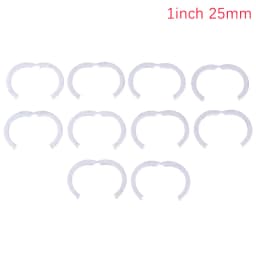 10pcs Segment Rings Solar Tube Stainless Steel Corrugated Pipe DN16 DN20 DN25 DN32 Union Nut Solar Power Supplies Home