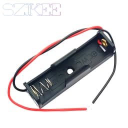 AA Battery Case AA Battery Box 1/2/3/4 Slot AA Battery Holder 14500 AA Storage Box DIY With Leads Series Connection