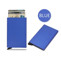 Rfid Smart Wallet Credit Card Holder Metal Thin Slim Men Women Pop Up Minimalist Wallet Small Cardholer Vallet Walets for Men
