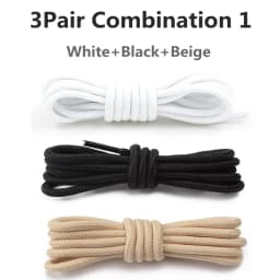 Classic Round Shoelaces Durable Polyester Sneakers Shoe laces Solid Boots Laces for Shoes 70/90/120/150cm 1Pair Free Shipping