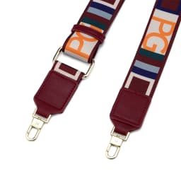 PG PATSY GARIS Women's Portable Shoulder Strap Fashion Luxury Brand Retro Classic Jacquard Texture Luggage Accessories