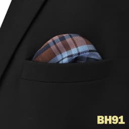 Luxury Mens Pocket Square Handkerchief Multiple Designs Classic Suit Hanky Large Striped Gentlemen Wedding Party Gift for Men