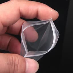 20-100Pcs Thick Clear Zip Lock Ziplock Storage Bags Heavy-Duty Transparent Plastic Small Jewelry Packing Reclosable Poly Bag