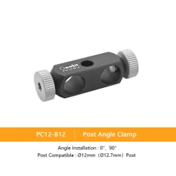 PC12 Series Ø12mm Post Angle Clamp 1/2 Inch Support Rod Assembly Accessories Cage Rod Optical Column