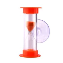 Hourglasses 2 Min Blue Sand No Battery Shower Timer Save Water Needed Tooth Brushing Timer Suction Cup To Attach To Shower Wall