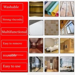 Nano Tape Super Strong Double-Sided Adhesive Tape Transparent Reusable Waterproof Tapes Heat Resistance Home Bathroom Decoration