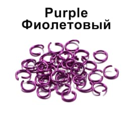 300pcs/lot 6 8 10 mm Metal Colorful Single Loops Open Jump Rings Split Rings Connectors For DIY Jewelry Making Findings Supplies