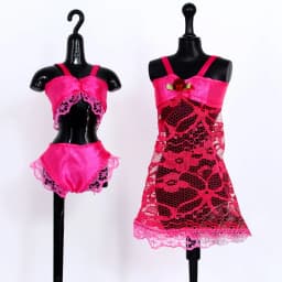 1/6 Doll Lace Underwear Bra Briefs Pajamas Set 30CM Dolls Clothes Suit Doll Decoration Accessories For Kid Pretend Play Toys
