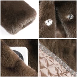 Winter Warm Plush Fur Coat Middle-aged Elderly People Imitation Mink Fur Oterwear Grandmother Thicken Cotton Parkas Jacket 8XL