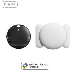 Android AirTag with Magnetic Case Locator Car Item Finder Car Bike Motorcycle Anti-lost Mini Gps Tracker with Protective Cover