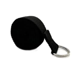 1.8mx3.8cm Yoga Strap Durable Cotton Exercise Straps Adjustable D-Ring Buckle Gives Flexibility for Yoga Stretching