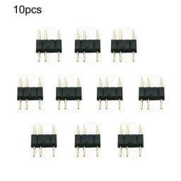 5-24V 3 Pin RGB Connector 1 To 1 2 3 4 5 3pin Wire Splitter Extension Cable for Computer Fan Motherboard AURA RGB LED Tape Light