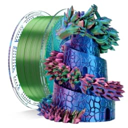 Conjure Silk PLA Magic Matte PLA 1.75mm Dual/Tri Colors Filament Plastic 1KG High Quality For FDM 3D Printers Material