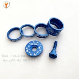 Washer, anode color handle vertical washer, wrist group cover, wrist group screw three-piece set brand new