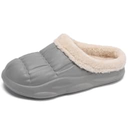 Men's Home Clogs 2024 New Winter Comfortable Slippers Plush Lining Shoes Soft Woman House Warm Clogs High Quality waterproof
