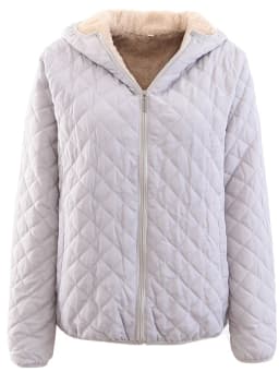 2025 Autumn Winter 10 Color Women Basic Jackets Coat Female Zipper Fleece Women Cloths Loose Parkas Quality Parkas Winter Jacket