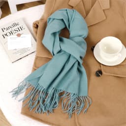 70Color Solid Winter Women Scarf Warm Thicken Cashmere Shawl Outdoor Tassels Pashmina Lady Wrap Windproof Scarves Fashion Luxury