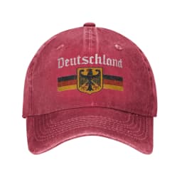 Deutschland Flag Eagle German Casual Baseball Cap For Women Men Summer Hiking Trucker Hat Fashion Wholesale Snapback Cap