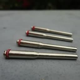 Fixmee 10pcs 3.17mm/3mm/2.35mm Shank Screw Mandrel Cut-off Wheel Holder Dremel Rotary Tool