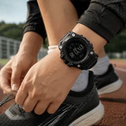 SKMEI Shockproof 2 Time Sport Watch Stopwatch Count Down Mens Digital Watches Waterproof Soft Clock For Male Reloj Hombre 1384