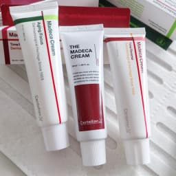 Madeca Centella Moisturizing Cream Time Reverse Tight Lifting Purple Face Cream Deep Hydration Brightening Lightweight Skin Care