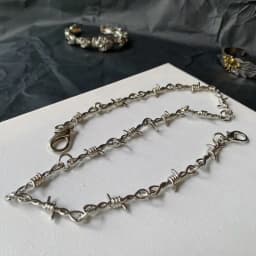 Y2k Belts Hippop Grunge Goth Punk Belts Thorns Wire Barbed Trousers Long Waist Chain Women Men Pants Jeans Accessories