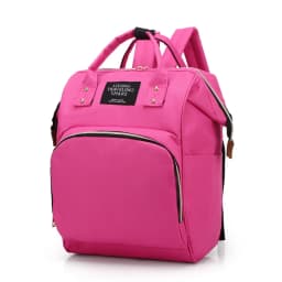 Large Capacity Canvas Mummy Bag Multifunctional Baby Bottle Thermal Insulation Travel Storage Bag Fashion Mummy Bag Hanging Bag