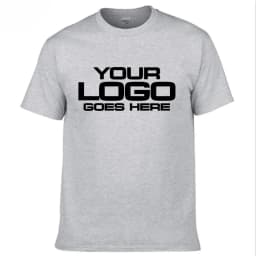 Customized Your Design Here T Shit Text Name Tsihrt Add Your Own Message Men's T-shirt Personalized Tees Custom Cotton Tshirt