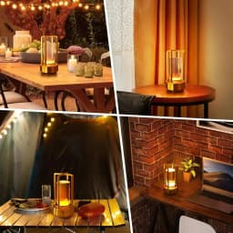 GGbingo Nightlight Rechargeable Led Cordless Table Lamp Desk Lamps Camping Atmosphere Light Restaurant Bedside Night Light