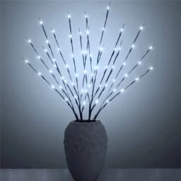 1Pcs LED Tree Branch Light Battery Powered Operated Bendable Twig Branch Lights for Party Coffee Store Festivals Home Decoration