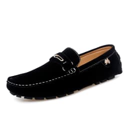 48 Extra-Large Size Matte Couple's Style Halloween Gift 2025 Autumn New Loafers British Style Slip-On Men's Driving Shoes Lightweight Non-Slip Casual Leather Shoes