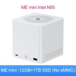 Beelink ME Mini-N150 N95 ME Pro N150 NAS Mini Pc Intel Twin Lake N150 LPDDR5 4800MHz SSD WiFi6 4K Dual 2.5 Lan Mini PC Computer