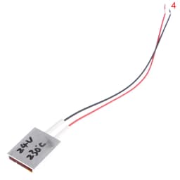 12V 24V 220V AC/DC Constant Temperature PTC Ceramic Heating Plate Air Electric Heater Plate Thermostat Component Heater