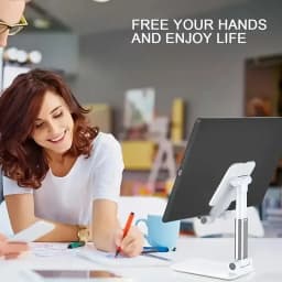 Mobile Phone Holder Stand Desktop Lazy Bedside Bracket Support Stand Foldable and Hoisting Multi-Function Telescopic Holder