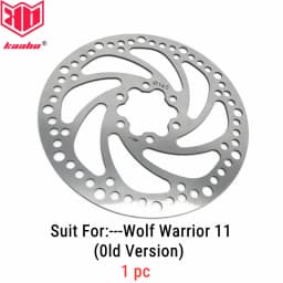 Kaabo 145mm 160mm Brake Disc for Kaabo Warrior 11 Wolf King GT/GT Pro Electric Scooter Parts Disc Brake Pads E-Scooter