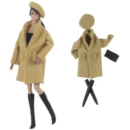 Handmade BABI CLOTHES Woolen Coat Outfit for 11.5 Inch 30cm Doll BJD Clothes Many Style Gifts for Doll Accessories #02