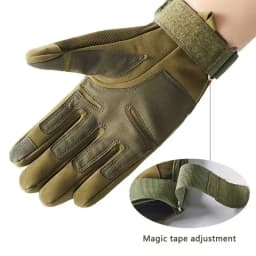 1 pair Winter Men Tactical Gloves Thick wear-resistant Full Finger Gloves Touch Screen Waterproof Sport Motorcycle Gloves Hot