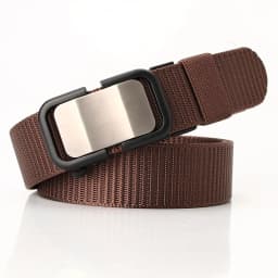 New Nylon Automatic Buckle Belt Men's Casual Canvas Belt Breathable Versatile Jeans Belt Designer High Quality Canvas Waist Band