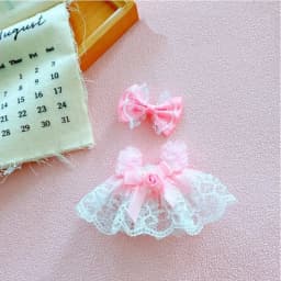 10cm Cotton Doll Clothes Lovely Plush Suits Dresses Clothing Doll Accessories Cultivate Hands-on Ability Children's Gift Toys