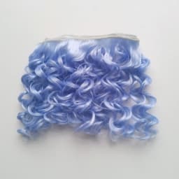 15CM Length Curly Doll Hair Imitation Wool Roll Gradient Color DIY Toy Hair Chemical Fiber Doll Hair Extensions For BJD SD Doll