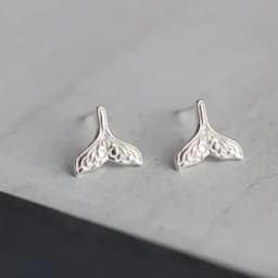 Silver Plated Creative Ear Hole Earrings for Women Prevent Korean Style Stud Earrings Allergy Earrings Fine Jewelry Accessories