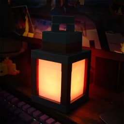 Pixel Design Led Night Light Type-C Rechargeable Remote Control Rgb Game Room Lights Multicolor Cartoon Style Lantern Wall Lamp