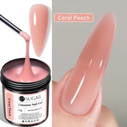UR SUGAR 150g Quick Extension Gel Pink Jelly Milky White Camouflage Finger French Hard Gel UV LED Gel Nail Art Design Manicure