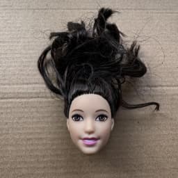 1/6 Vintage Doll Heads Princess For 30cm Solid Male Soldier Sculpt Female Children Playing Birthday Gifts