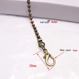60/120cm Ball Handbag Metal Chains Shoulder Bag Strap DIY Purse Chain Gold Silver Bronze Black Handles Bag Accessories Chain