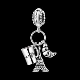 Charms Plata De Ley 925 Silver Travel Dangle Charm Eiffel Tower Beads Fit Charms Bracelet Original Jewelry