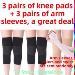 Ultra-Thin Knee Pads Warmth for Cold Legs Men Women Suitable for Air-Conditioned Rooms Non-Slip Breathable Home Use