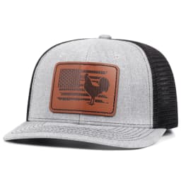 2025 Creative and Personalized New Webhat Richardson Rooster Street Hip Hop Skateboarding Hat Outdoor Flat Edge Hat Baseball Hat