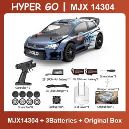 HYPER GO RC MJX 14304 14303 14302 High Speed Drift Car With Gyroscope - Electric Toy for Kids Volkswagen Racing Gift