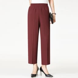 Extra Large Mom Summer Straight Pants Middle-Aged Women Elastic High Waist Grandma Ice Silk Cropped Pants Female Casual Pants